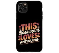 This Bookworm Loves Antiquing | Vintage Finds & Novels Case for iPhone 11 Pro Max