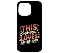 This Bookworm Loves Antiquing | Vintage Finds & Novels Case for iPhone 14 Pro Max