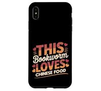 This Bookworm Loves Chinese Food | Reading & Takeout Humor Case for iPhone XS Max