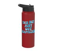 This Boy Just Got Baptized Stainless Steel Insulated Water Bottle