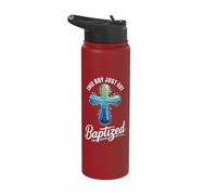 This Boy Just Got Baptized Stainless Steel Insulated Water Bottle