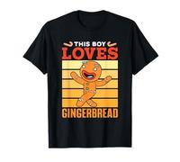 This Boy Loves Gingerbread Cute Ginger Bread Lover Cookie T-Shirt