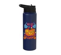 This Boy Loves Halloween with Pumpkin and Sweets Candy Gift Stainless Steel Insulated Water Bottle