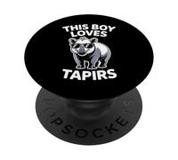 This Boy Loves Tapirs PopSockets Adhesive PopGrip