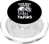 This Boy Loves Tapirs PopSockets PopGrip for MagSafe