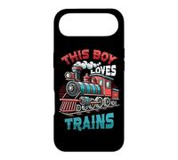 This Boy Loves Trains Enthusiast Case for iPhone Air