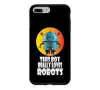 This boy really loves robots, Robotics for Kids Robot Case for iPhone 7 Plus/8 Plus