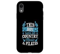 This Boy Runs On Country Music And Pilates Case for iPhone XR