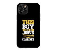This Boy Runs On Jesus And Clarinet Case for iPhone 11 Pro