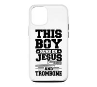 This Boy Runs On Jesus And Trombone Case for iPhone 12/12 Pro
