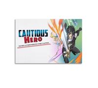 This Brave Man Is Obviously Super Strong But Too Cautious Anime TV Show Poster Poster Decorative Painting Canvas Wall Posters And Art Picture Print Modern Family Bedroom Decor Posters 12x18inch(30x45c