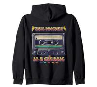 This Brother Is A Classic Cassette Tape Retro Music Mixtape Zip Hoodie