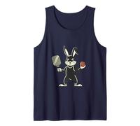 This Bunny Owns The Kitchen Bunny Pickleball Player Easter Tank Top