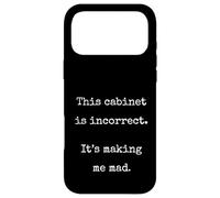 This Cabinet Is Incorrect Funny Marcus VR Unhinged Meme Case for iPhone 17 Pro Max