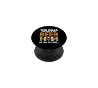 This Calls For A Beer Or Two Or Three Drinking Bar PopSockets Adhesive PopGrip
