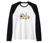 This Calls for More Garlic Funny Foodie Chef Raglan Baseball Tee