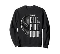 This Calls For Public Inquiry Funny Pun and Alien UFO Sweatshirt