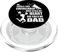 This Cheerleader Who Stole My Heart She Calls Me Dad PopSockets PopGrip for MagSafe