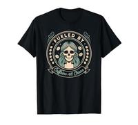 This Coffee Lover is Fueled by Caffeine and Morning Chaos Value Graphic T-Shirt, Men, Black, S