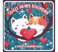 This Coloring book title is " Sweetheart Valentine". Stress relieving artwork. Relaxation and creative flow. Great gift for kids, Teens, adults, all ages.