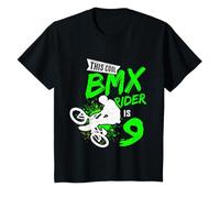 This Cool BMX Rider Is 9 Wheel Biker BMX Party Bike Rider T-Shirt