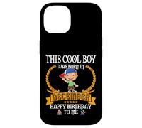 This Cool Boy Was Born In December Funny Dec Birthday Kid Case for iPhone 14