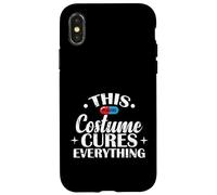 This Costume Cures Everything Placebo Quote Case for iPhone X/XS