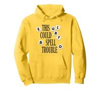 This Could Spell Trouble Funny Word Board Game Pullover Hoodie