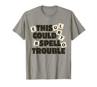 This Could Spell Trouble Funny Word Board Game T-Shirt