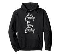This Country Girl Loves Her Cowboy, Southern, Western Pullover Hoodie