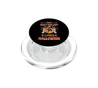 This Crazy Dog Lady Anatolian Shepherd Loves Funny Halloween PopSockets PopGrip for MagSafe