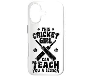 This Cricket Girl Can Teach You A Lesson Case for iPhone 17