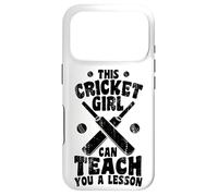 This Cricket Girl Can Teach You A Lesson Case for iPhone 17 Pro