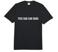 This Dad Can Bake Funny Baking Dad Baker Comfort Colors Adult Heavyweight T-Shirt