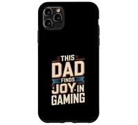 This Dad Finds Joy In Gaming Retro Gamer Father Case for iPhone 11 Pro Max