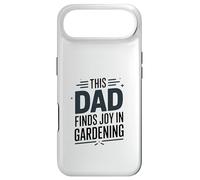 This Dad Finds Joy In Gardening Humor Saying Case for iPhone Air