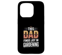 This Dad Finds Joy In Gardening Lawn Care Father Hobby Case for iPhone 15 Pro