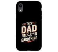 This Dad Finds Joy In Gardening Lawn Care Father Hobby Case for iPhone XR
