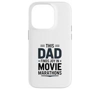 This Dad Finds Joy In Movie Marathons Cinema Case for iPhone 14 Pro