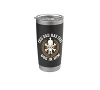 This Dad Has that Dog in Him Proud Father Jokes Stainless Steel Insulated Tumbler