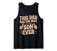 This Dad Has The Best Son Ever Funny Fathers Day Dad Men Tank Top