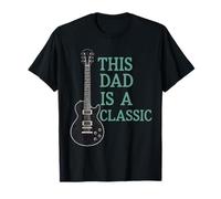 This Dad Is A Classic Fathers Day Guitarist Rock Music Lover T-Shirt