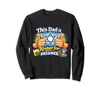This Dad Is Kosher For Passover Seder Pesach Jewish Holiday Sweatshirt