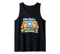 This Dad is Kosher for Passover Seder Pesach Jewish Holiday Tank Top
