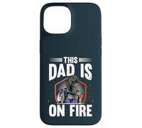 This Dad Is On Fire Steelworks Metal Crafter Welder Welding Case for iPhone 15