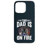 This Dad Is On Fire Steelworks Metal Crafter Welder Welding Case for iPhone 15 Pro Max
