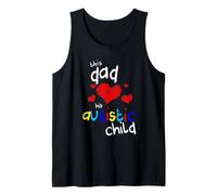 This Dad Loves his Autistic Child T-Shirt Tank Top