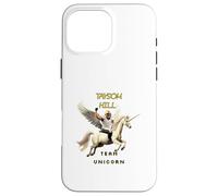 This design showcases Taysom Hill Team Unicorn Case for iPhone 16 Pro Max
