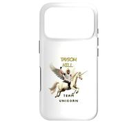 This design showcases Taysom Hill Team Unicorn Case for iPhone 17 Pro
