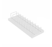 This Display Stand for Floor Tile Samples, Desktop Organizer Shelf for Building Material Samples, Ideal for Trade Shows and Showrooms